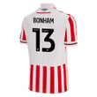 Jack Bonham 13 Stoke City FC 2023/24 Home Men Jersey - White Red