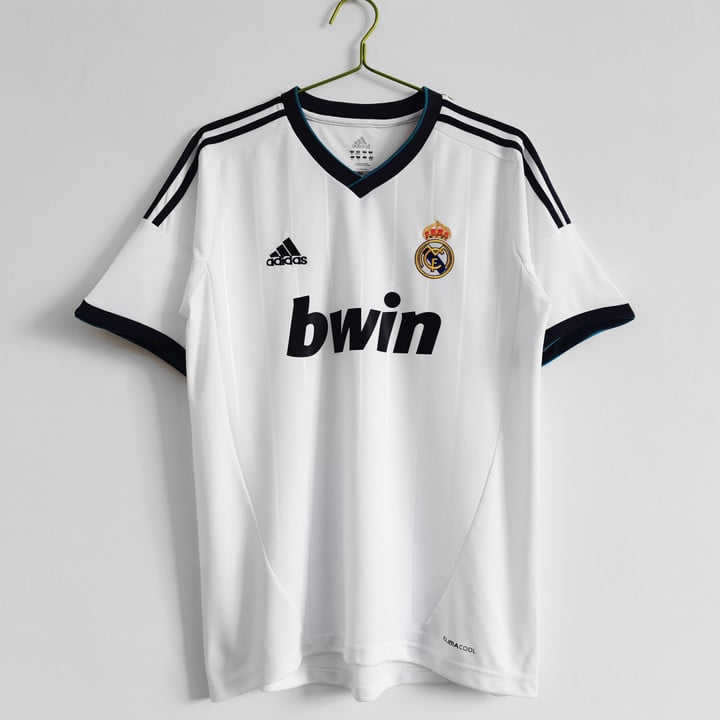 Real Madrid 2012/13 Home Retro Men Jersey - White