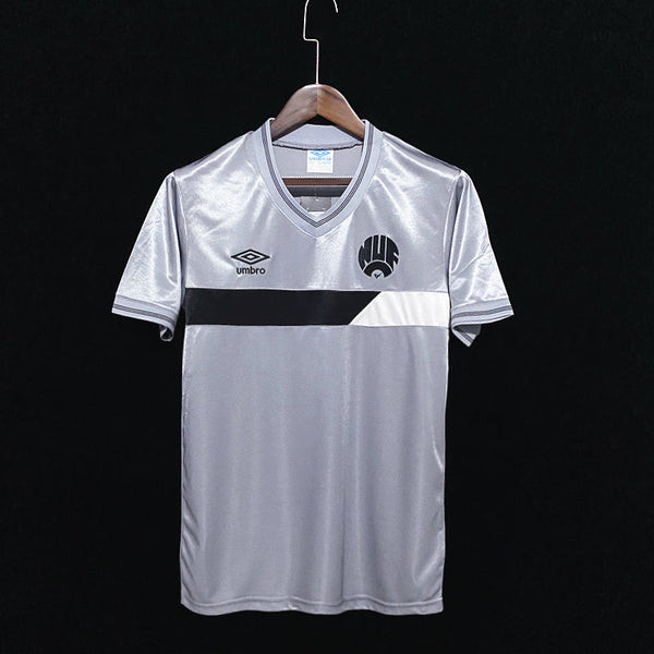 Newcastle United 1986 Away Retro Men Jersey - Gray