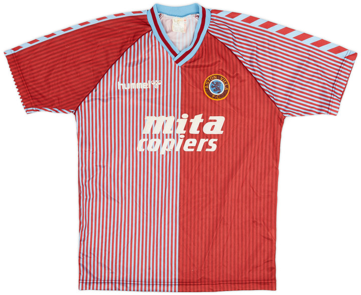 Aston Villa 1988 Home Retro Men Jersey - Red