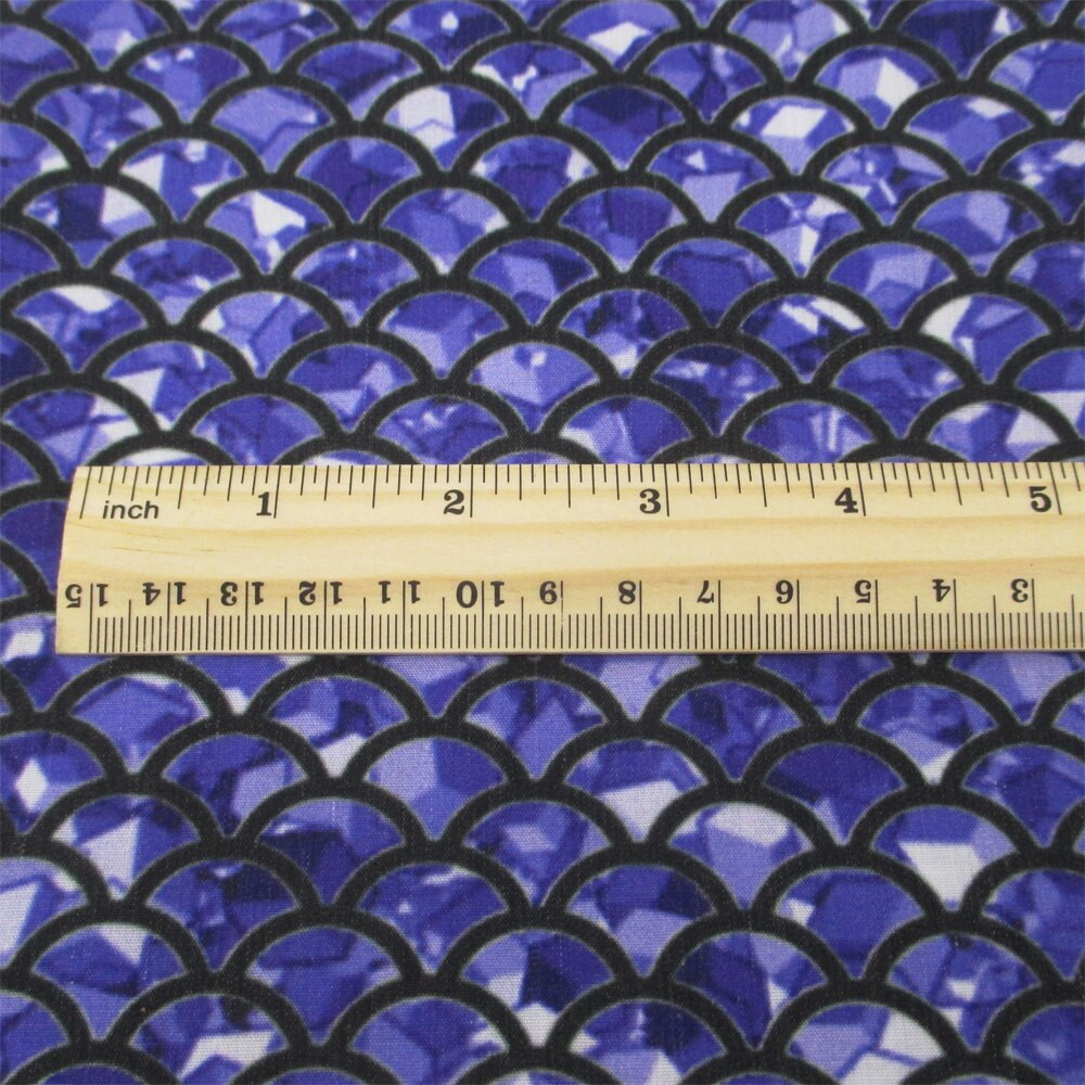 Polyester cotton patchwork material