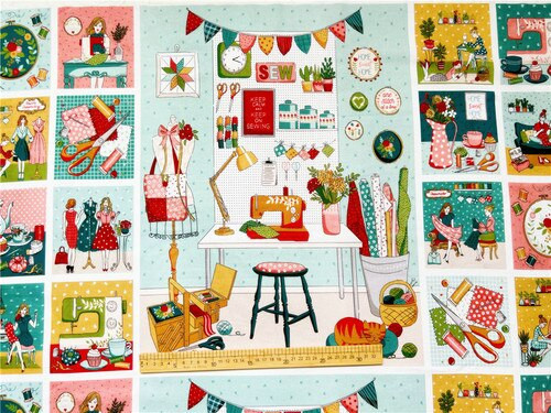 quilter kit pattern fabric