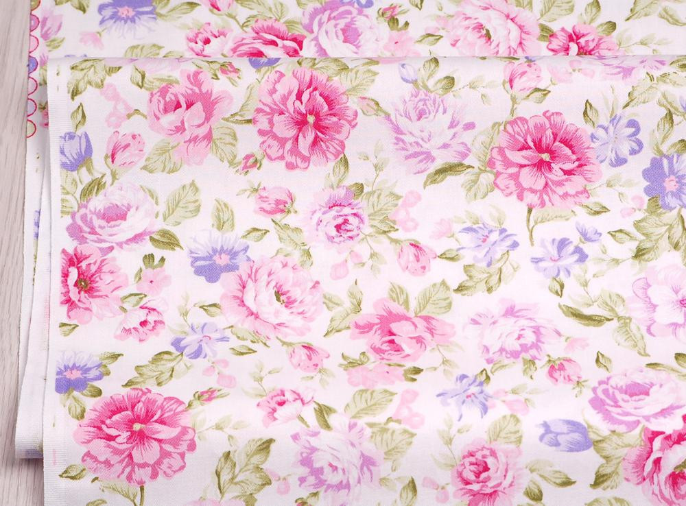 Floral pattern quilting fabric