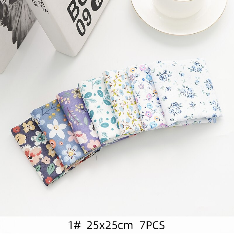 Cotton Patchwork Floral  Fabric