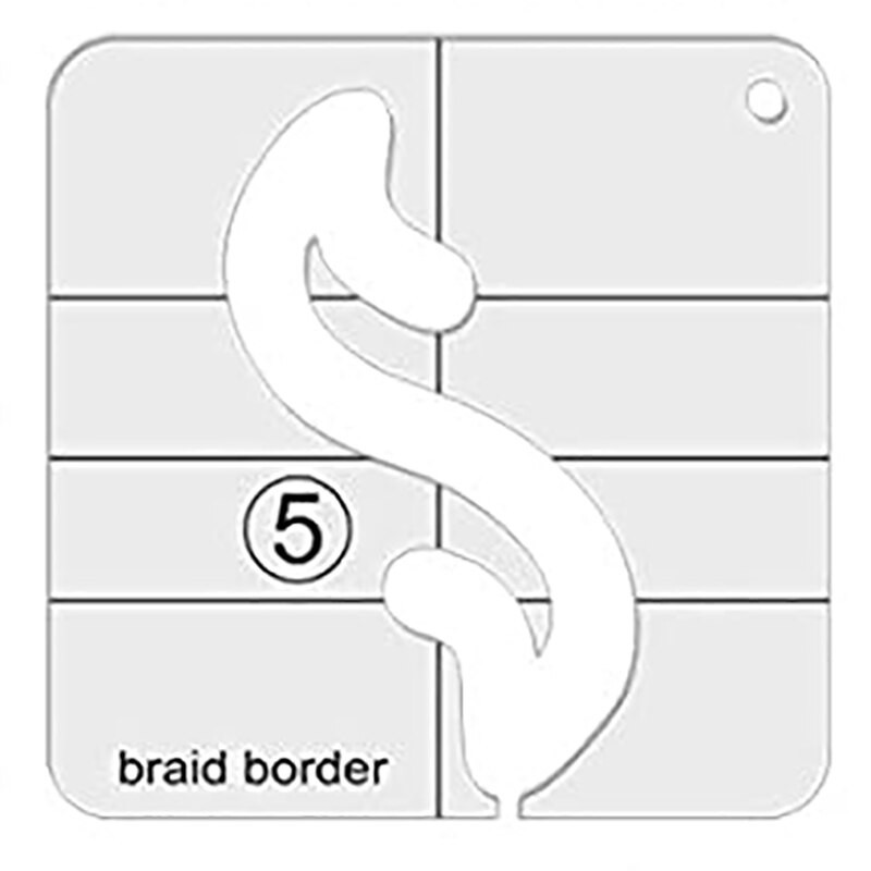 11 Styles Acrylic Quilting Ruler