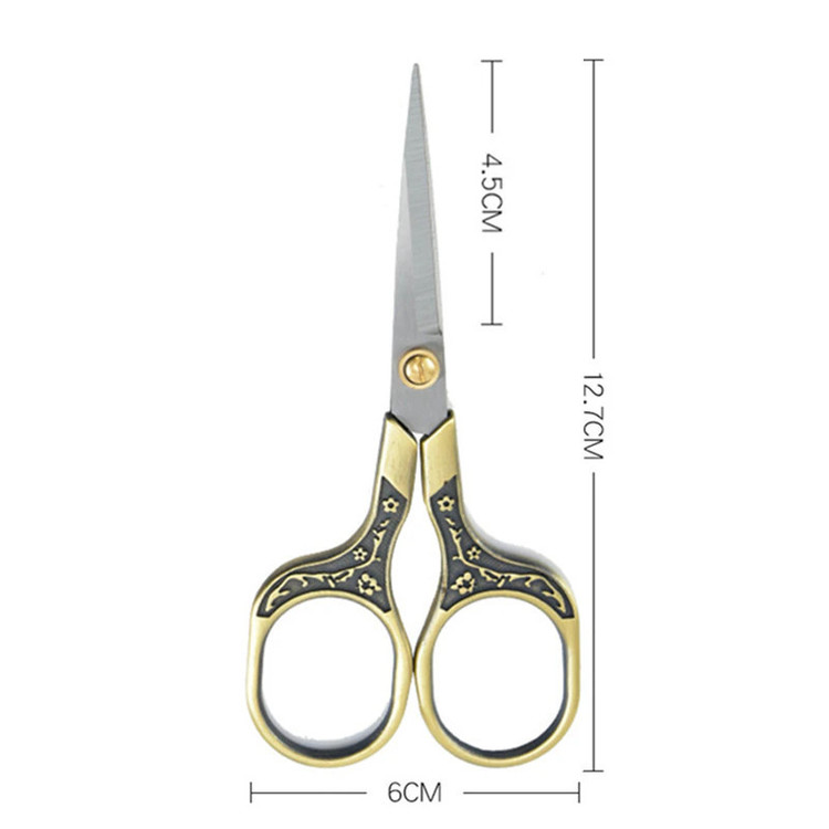 Stainless Steel Vintage Scissors - Essential for Quilting