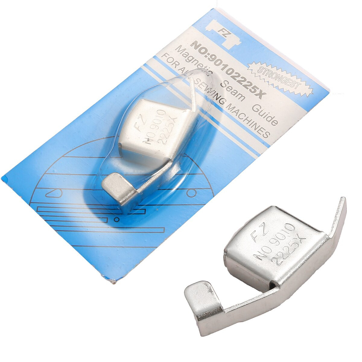 1Pcs Magnetic Seam Guide for Industrial Sewing Machine Foot