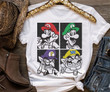 Super MRO Box Up T-Shirt, Family Matching Birthday Graphic Tee