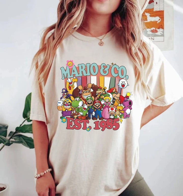 MRO and Friends Shirt, Super MRO Bros Graphic Tee