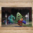 Sulley and Mike v32 Monsters Inc Monsters University Movie Disney Pixar Placemat