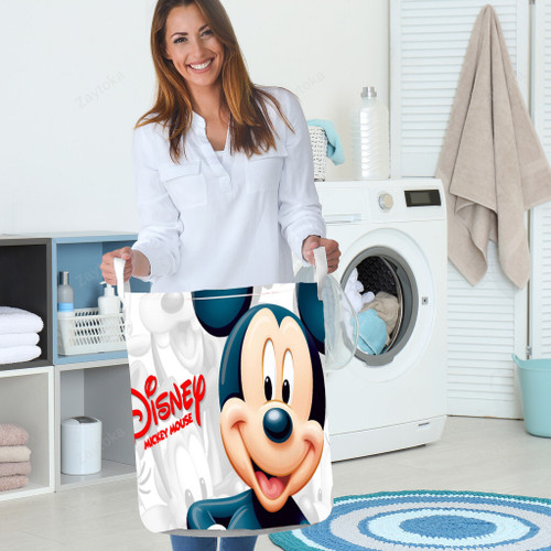 Disney Mickey2 Gift For Fan 3D Foldable Laundry Basket