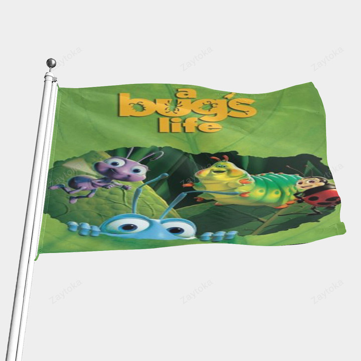A Bugs Life Poster 1 Gift For Fan 3D Full Printing Two Side Print Flag