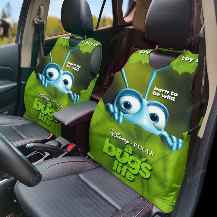A Bugs Life Poster 10 Vest Style Car Seat Cover (2 Pieces)