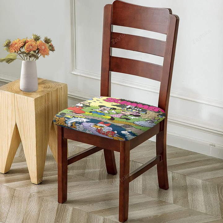 Disney Mickey Poster6 Square Chair Cushion Cover