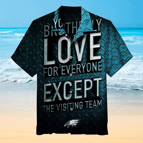 Philadelphia Eagles Love For Everyone Hawaiian Shirt