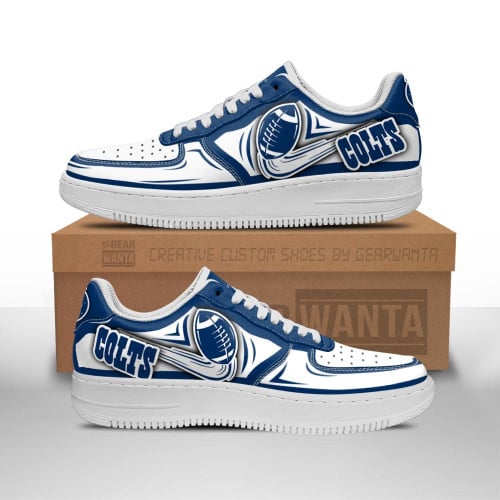 Indianapolis Colts AF1 Shoes Custom Sneakers For Fans 1253