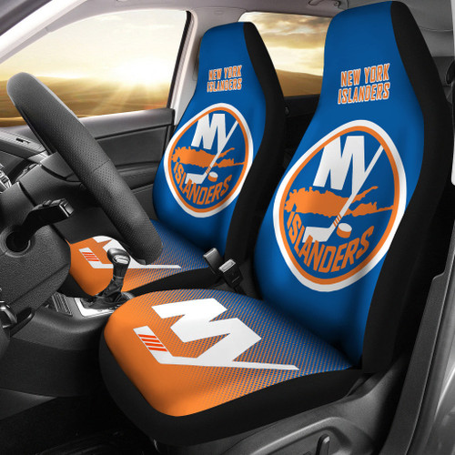 New York Islanders Car Seat Covers V2