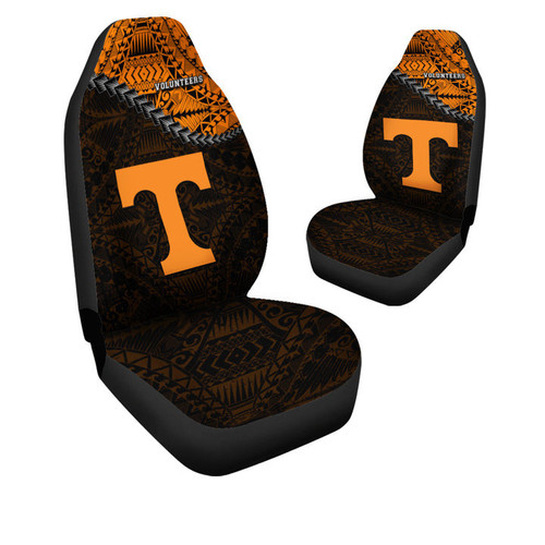 Tennessee Volunteers Orange Black Car Seat Covers V6