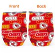 Kansas City Chiefs Emblem v8 Gift For Fan 3D Full Printing Wine Tumbler