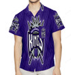 Sacramento Kings Emblem Texture Stripe 3D All Over Print Summer Beach Hawaiian Shirt With Pocket