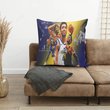 Utah Jazz 45 Donova Mitchell v34 3D Printing Pillowcase