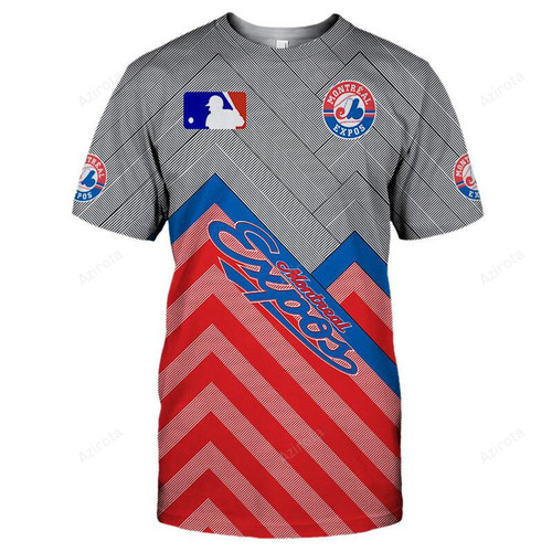 T Shirts 3D Montreal Expos T Shirts Cheap For Fans 8328