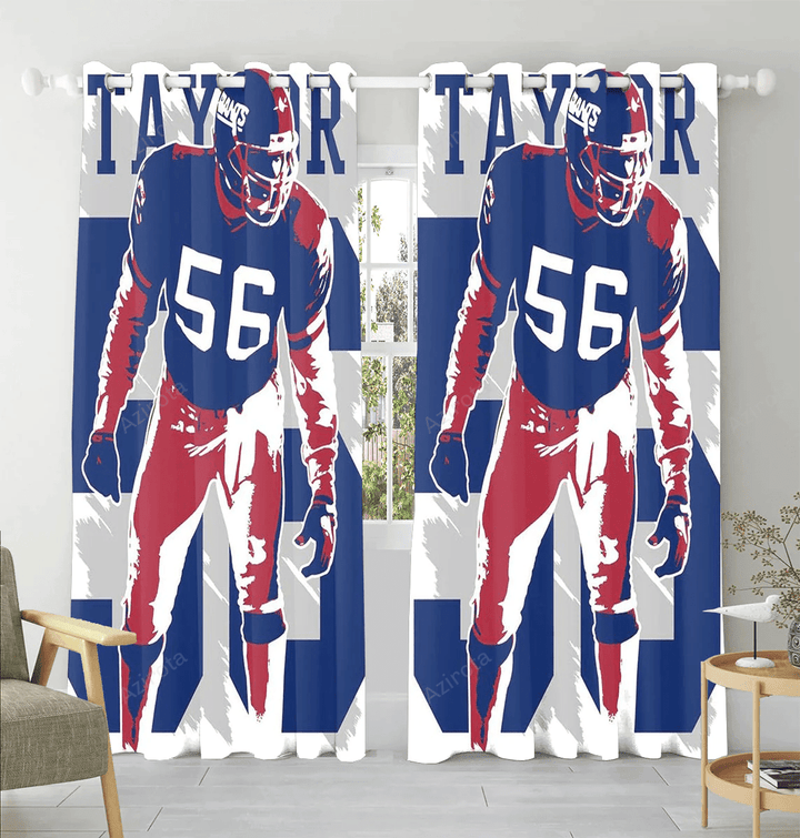 New York Giants Team V5 Window Curtain Gifts For Fans