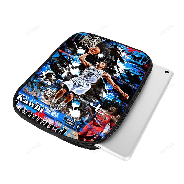 San Antonio Spurs Kawhi Leonard1 Gift For Fan 3D Full Printing Canvas iPad Bag