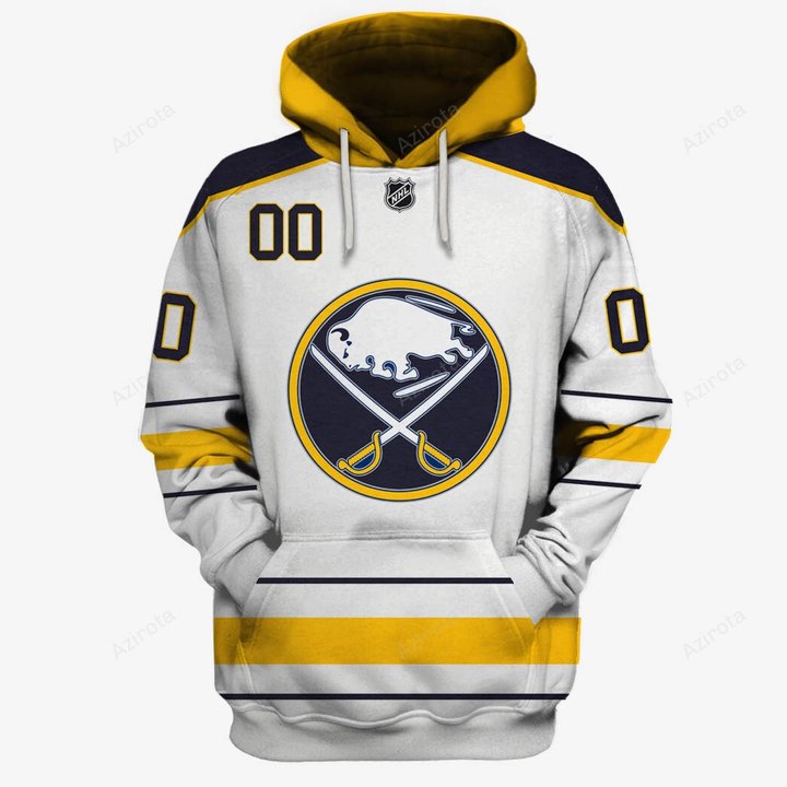 SabresW Personalized Buffalo Sabres 3D All Over Printed For Men Women Personalize Hoodie