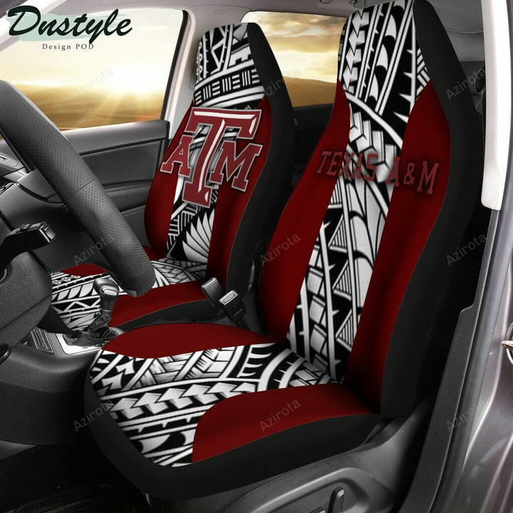 Texas A&ampM Aggies Maroon Limited Car Seat Covers