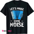 Accordion Player Make Some Noise Vintage T Shirt