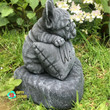 Welcome Home French Bulldog Pillow Statue
