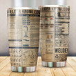 Personalized Welder Knowledge Stainless Steel Tumbler  27022101.CXT - TrendZoneTee