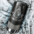 Personalized Name XT Freemason  Stainless Steel Tumbler Past Master Emblem  TNA04032102 - TrendZoneTee
