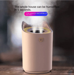 ultrasonic humidifier oil diffuser air purifier aromatherapy with led lights