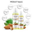 Disaar 100ml Almond Oil Massage Oil Moisturizing Whitening Anti-aging Essential Oil Lighten Fine Lines Spots Skincare DS51918