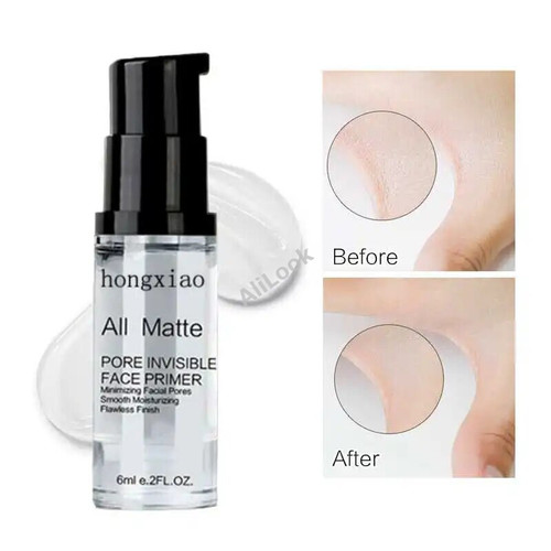 Facial Base Primer Pores Invisible Oil Control Make Up Face Base Cream 24K Gold Professional Pores Foundation Primer Cosmetic