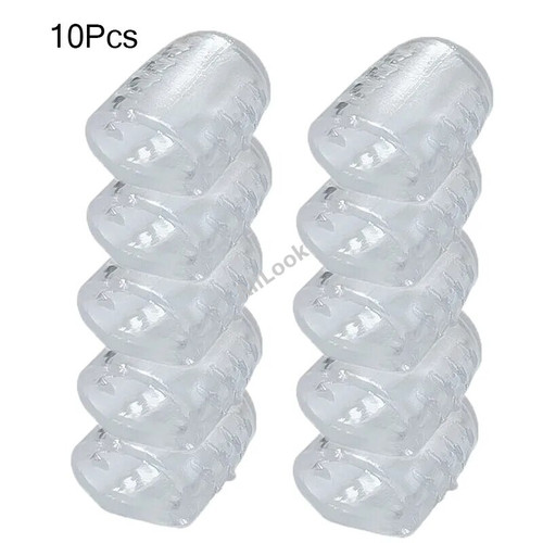 10Pcs Silicone Toe Caps Anti-Friction Breathable Toe Protector Prevents Blisters Toe Caps Cover Protectors Foot Care