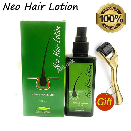 Original Neo Hair Lotion 120ml Made In Thailand Prevents Hair Loss Scalp Treatment Essence For Man Woman Hair Growth Oil