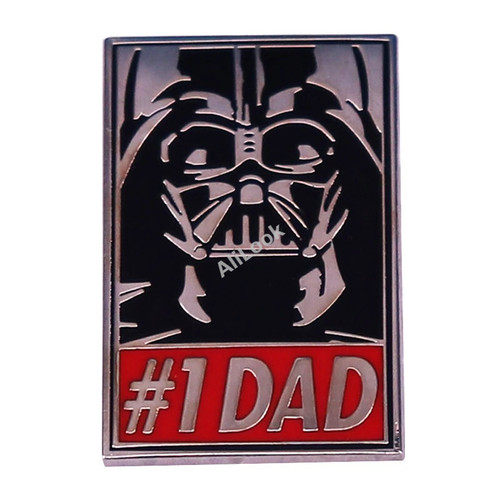 Film Villain DAD Enamle Pin Badge Animation Movies Funny Gifts Backpack Hat Bag Decorate Lapel Accessories Father's Day