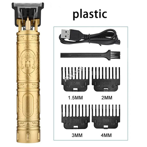 Vintage T9 Electric Hair Cutting Machine Hair Clipper Professional Men Shaver Rechargeable Barber Trimmer for Men Dragon Buddha