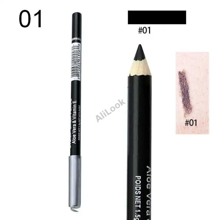Fashion Professional Makeup Eyeliner Eyebrow Black Brown Pencil Waterproof Lasting Cosmetic Beauty Tool