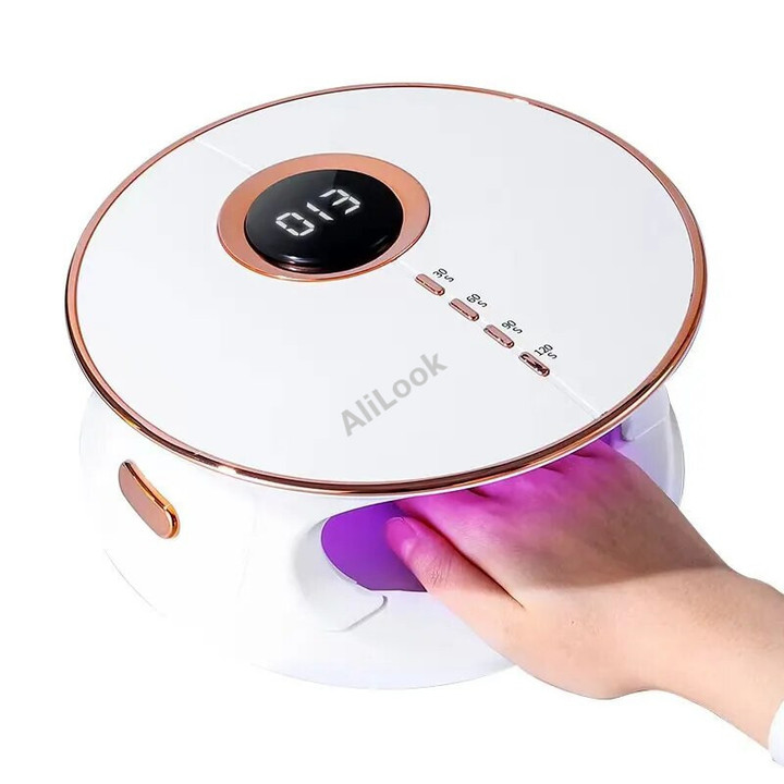 168W Nail Drying Lamp Uv Light for Gel Nails Gel Polish Manicure Cabin Led Lamps Nails Dryer Machine Professional Equipment