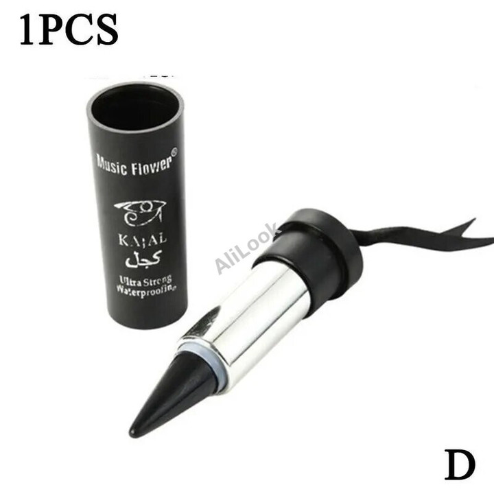 Wholesale High Level Black Tube Lipstick-style Ribbon Eyeliner Eye Cream Waterproof Pen Natural Lasting Black Long Liner