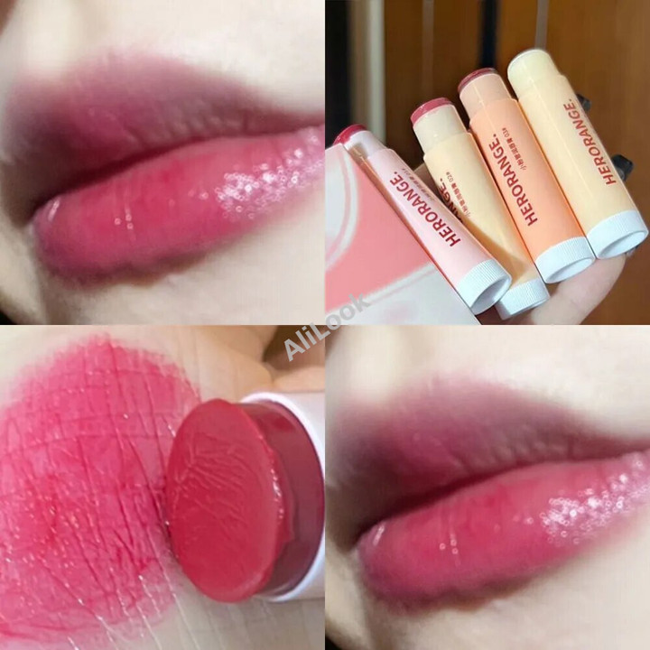 Best Moisturizing Lip Balm Colored Set Makeup Jelly Nude Rose Black Tea Lipstick Almond Coffee Lip Tint Primer Colorless Lips Care