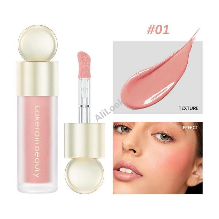 The Best Matte Liquid Powder Blusher Mousse Peach Cream Outline Shadow Colored Cheek Rough Blush Waterproof Face Makeup Cosmetics