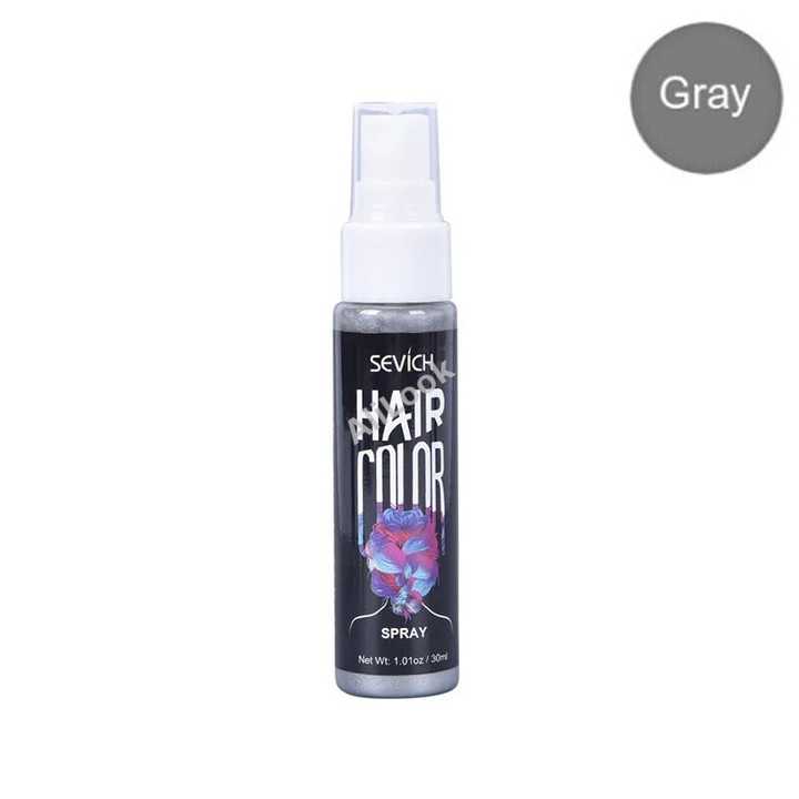 Disposable Hair Quick Spray Lasting Security Waterproof Hair Dye Purple Red White Fashion Instant Hair Color Products
