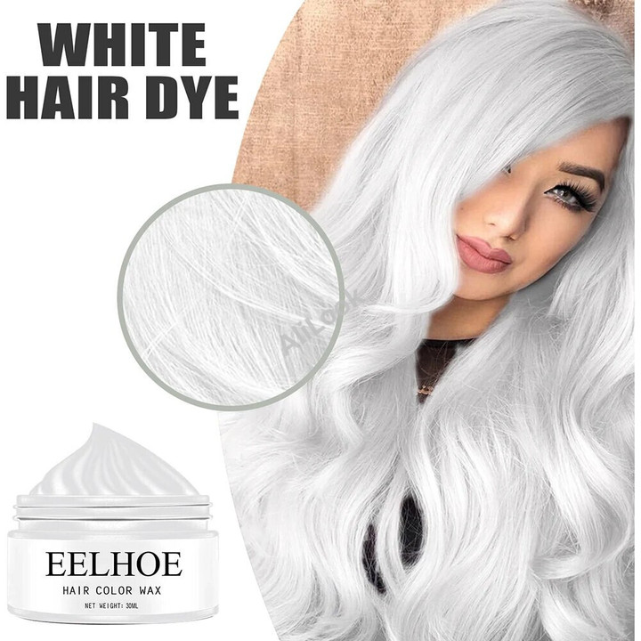 Instant Hair Dye Temporary Instant Hair Coloring Natural Matte Hair Coloring Shampoo Disposable Hair Styling for Cosplay Party