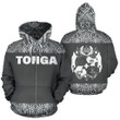 Tonga All Over Hoodie - Polynesian Grey And White - BN09 - Amaze Style™