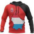 Luxembourg Map Special Hoodie - Amaze Style™-Apparel